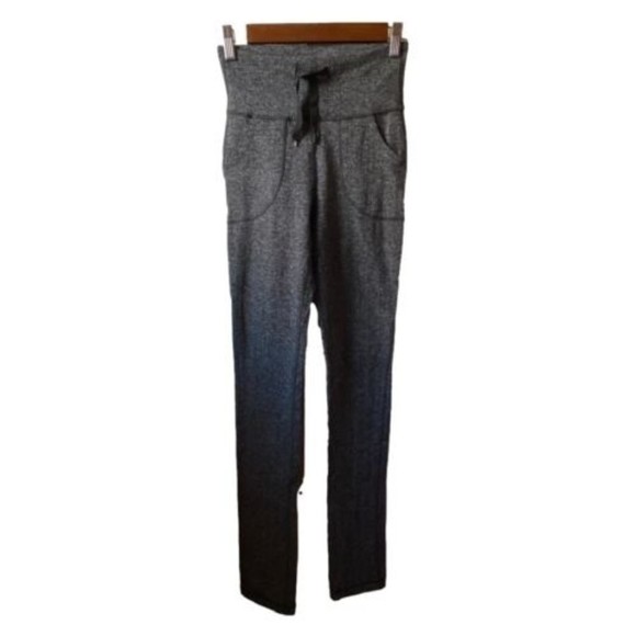 🩰 Lululemon Skinny Will Pant *Full-On Luon‎ Giant Herringbone Black | Size 4 🩰 - Picture 1 of 7